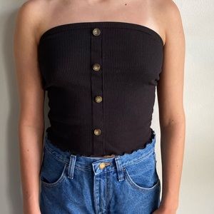 Black tube top